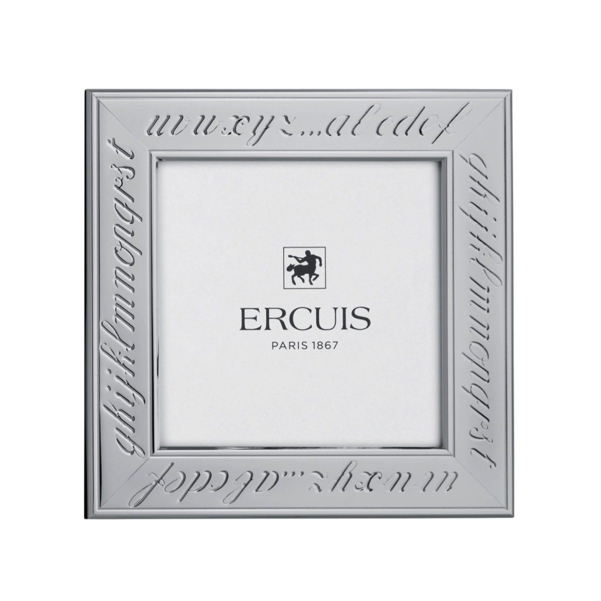 Abécédaire Ercuis cadre photo metal baptême