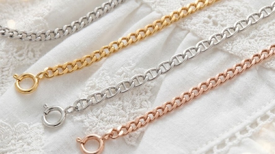 Chaînes de baptême en or et argent – Guide et sélection