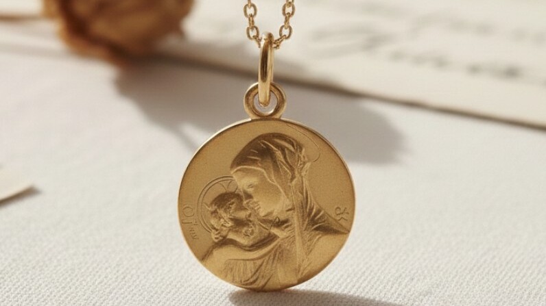 medaille de bapteme